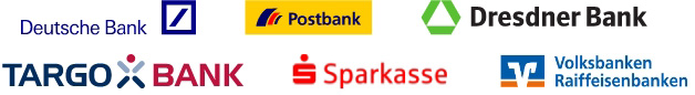 Unsere Bankpartner